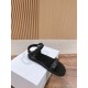 The row sandals