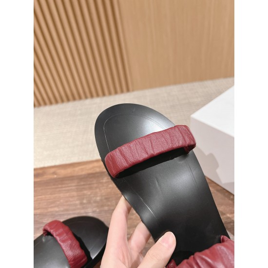 The row sandals