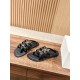 The row sandals