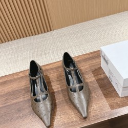The row sandals