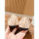The row sandals
