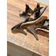 The row sandals