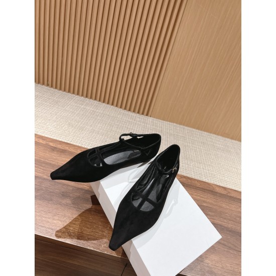 The row sandals