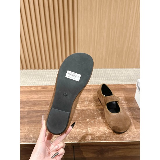 The row sandals