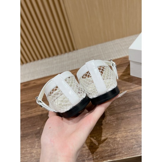 The row sandals