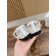The row sandals