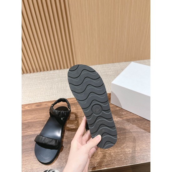 The row sandals