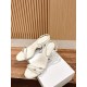 The row sandals