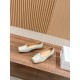 The row sandals