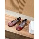 The row sandals