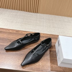 The row sandals