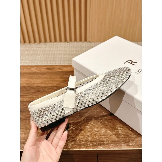 The row sandals