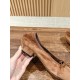 The row sandals