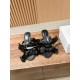 The row sandals