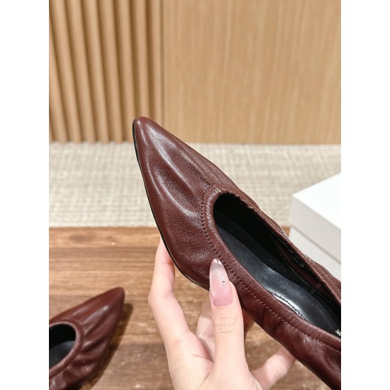 The row sandals