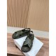 The row sandals