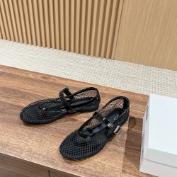 The row sandals