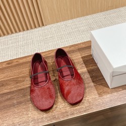 The row sandals