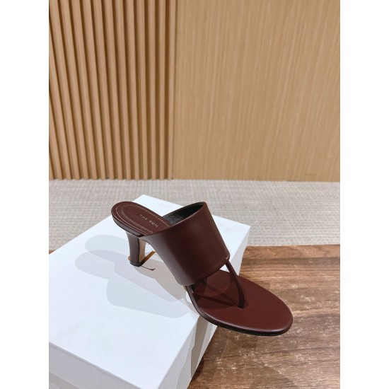 The row sandals