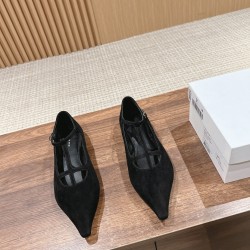 The row sandals