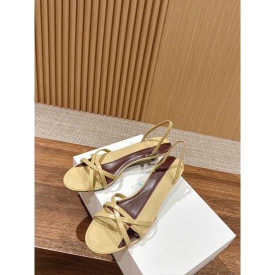The row sandals