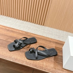 The row sandals