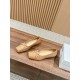 The row sandals
