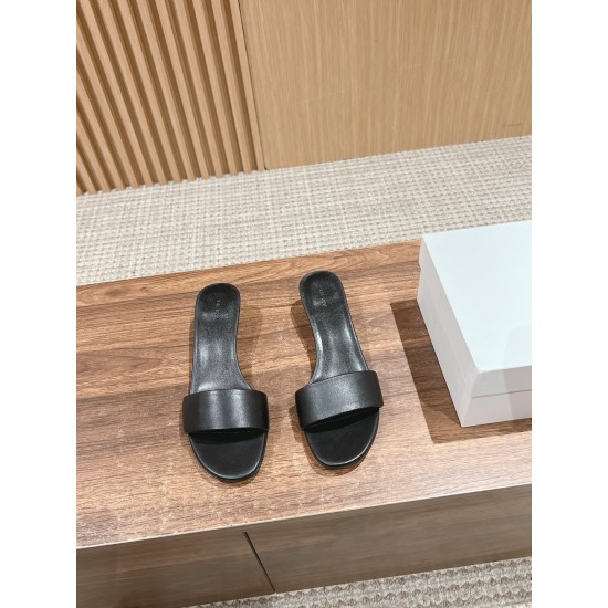 The row sandals