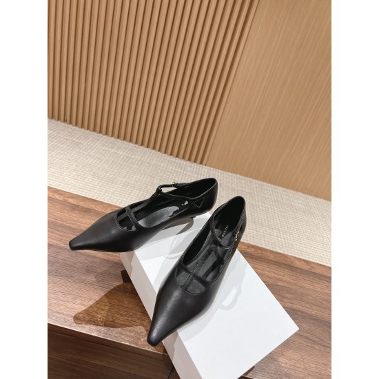 The row sandals