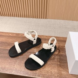 The row sandals