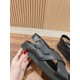 The row sandals