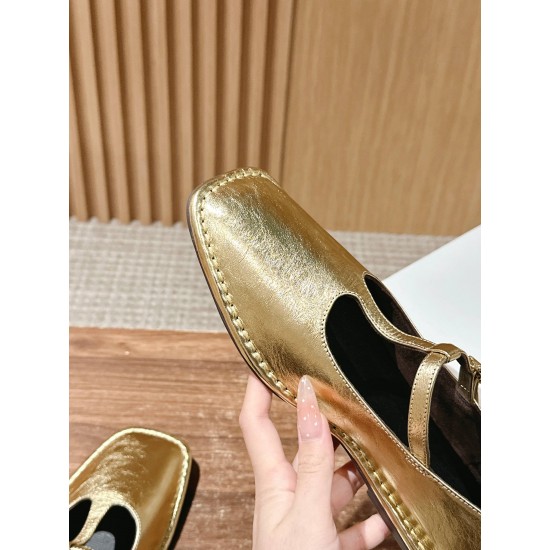 The row sandals