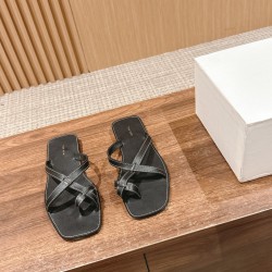 The row sandals