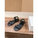 The row sandals