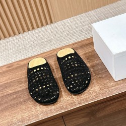 The row sandals