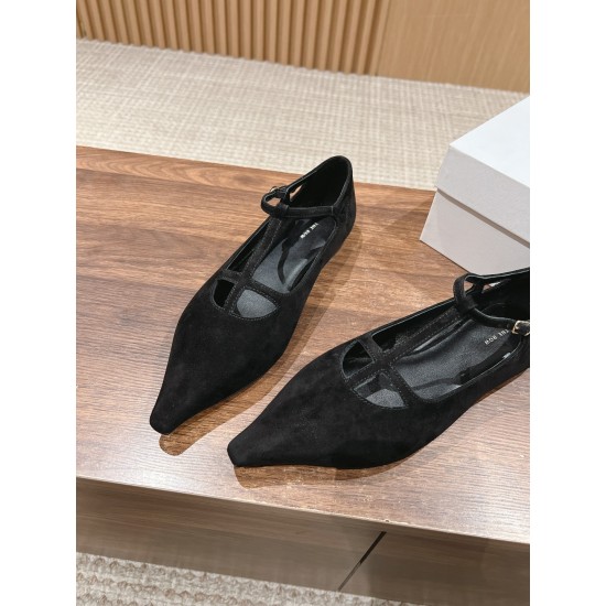 The row sandals