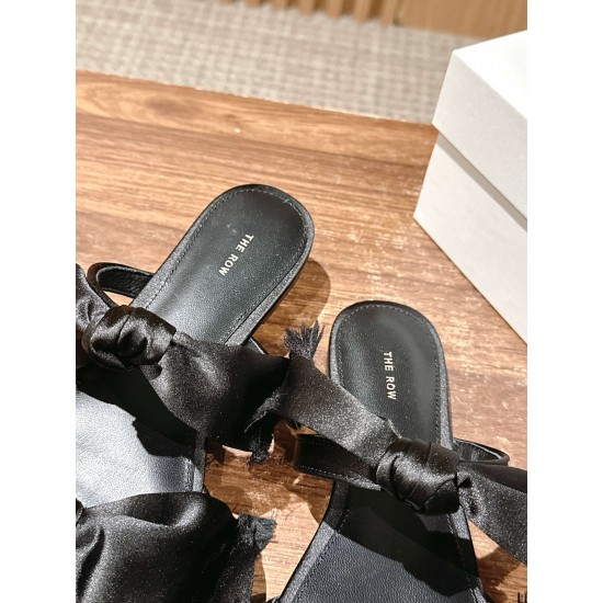 The row sandals