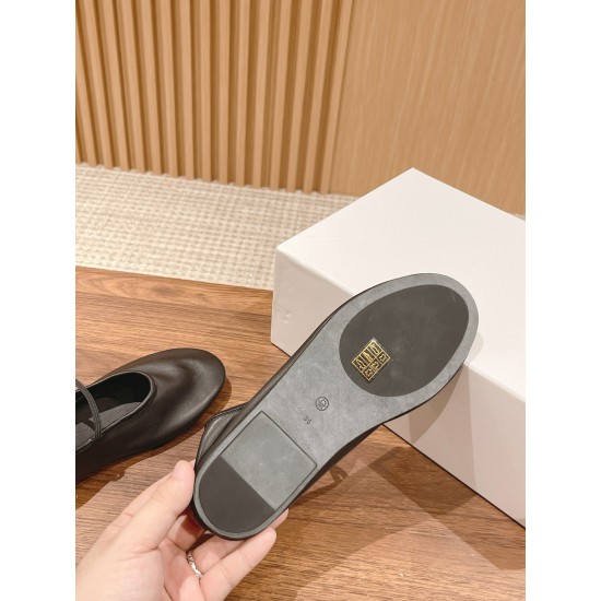 The row sandals