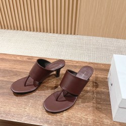 The row sandals