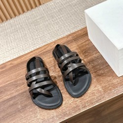 The row sandals