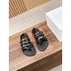 The row sandals