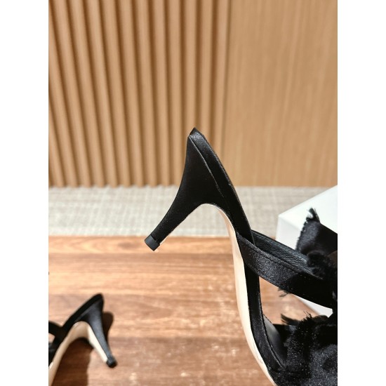 The row sandals