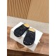 The row sandals