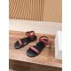 The row sandals