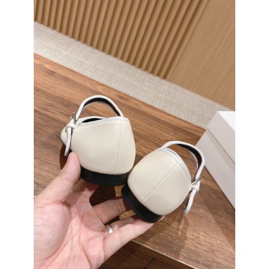 The row sandals