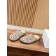 The row sandals