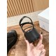 The row sandals