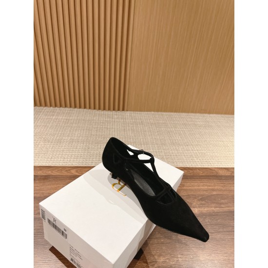 The row sandals