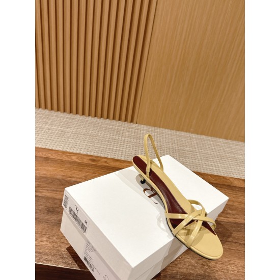 The row sandals