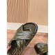 The row sandals